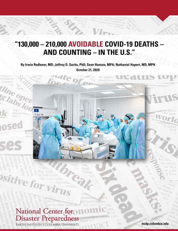 “130,000 – 210,000 Avoidable COVID-19 Deaths - and Counting in the U.S.”