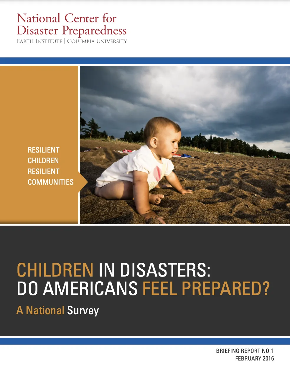 Children in Disasters