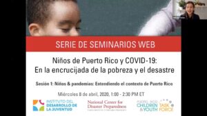 April 8, 2020 Ninos de Puerto Rico y COVID-19 webinar