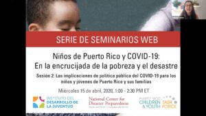 April 15, 2020 Ninos de Puerto Rico y COVID-19 webinar