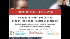 May 20, 2020 Webinar - Ninos de Puerto Rico y COVID-19