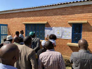 Max and Yohana conducting fieldwork in Zambia