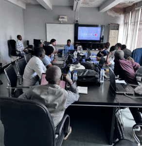 Max reviews forecast outputs and answers questions.