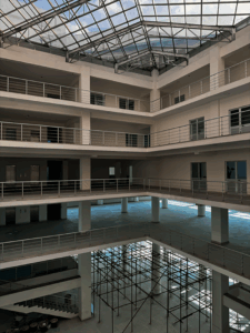 The new EMI office, as part of a larger campus, is currently under construction. Scheduled to be open by the end of January 2026.