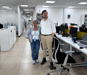 Abnet, from WFP Ethiopia, and Max.